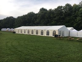 Rendezvénysátor 10 méter széles-43